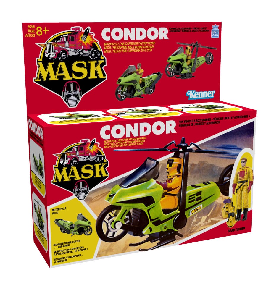 M.A.S.K. Action Figure with Vehicle Condor